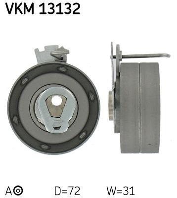 Galet tendeur de courroie de distribution (Galet tendeur de courroie crantée) SKF ref. VKM 13132